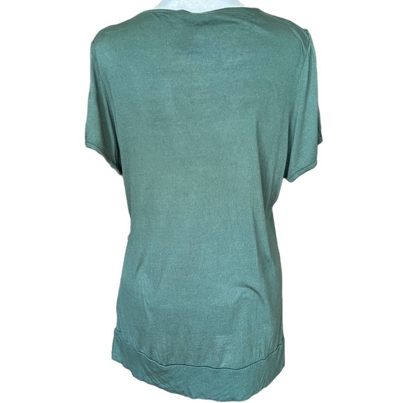 H&M Green Lace Trim Top - Picture 4 of 6